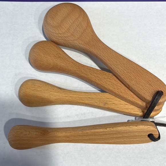 GANZ Wood Measuring Spoon Set - Picture 5 of 5